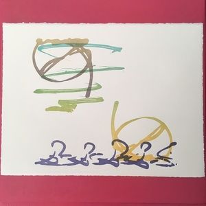 Bright Tropical Colors Abstract Wall Art